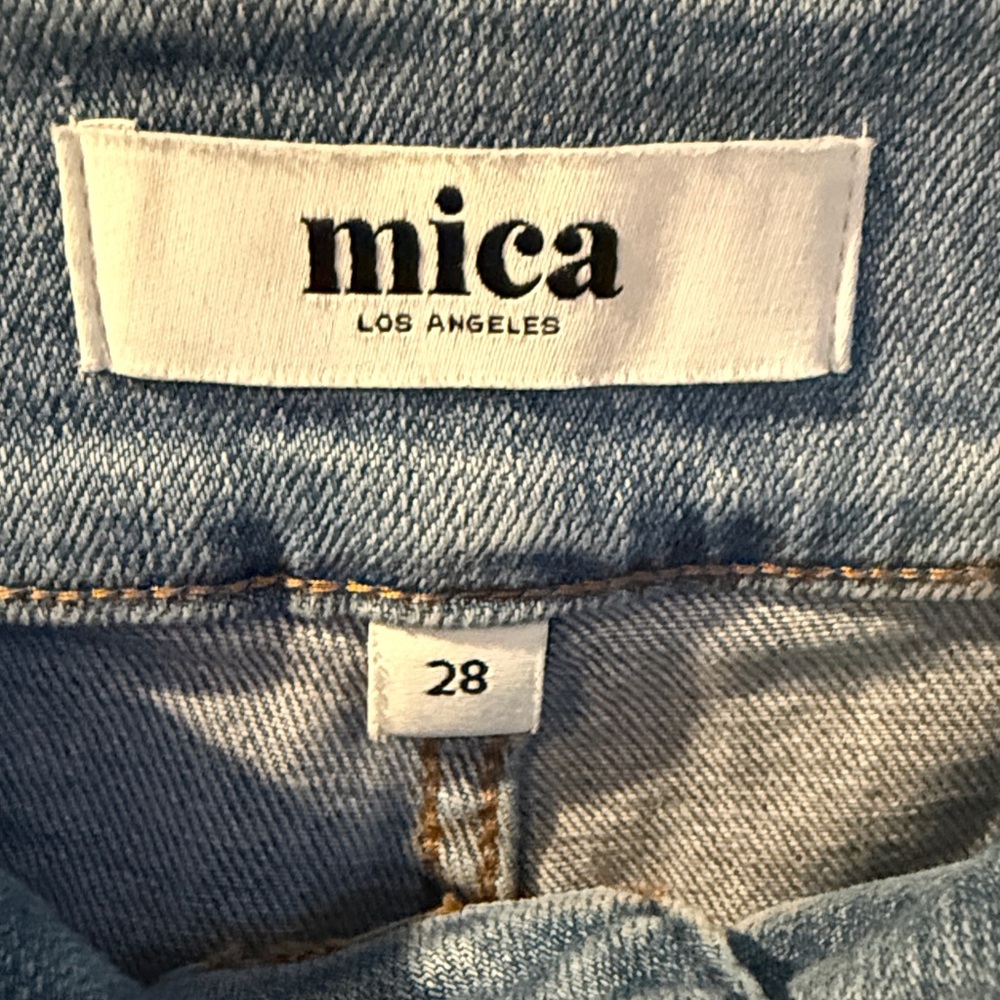 Mica Women's Blue Jeans 7/28 - Picture 4 of 6